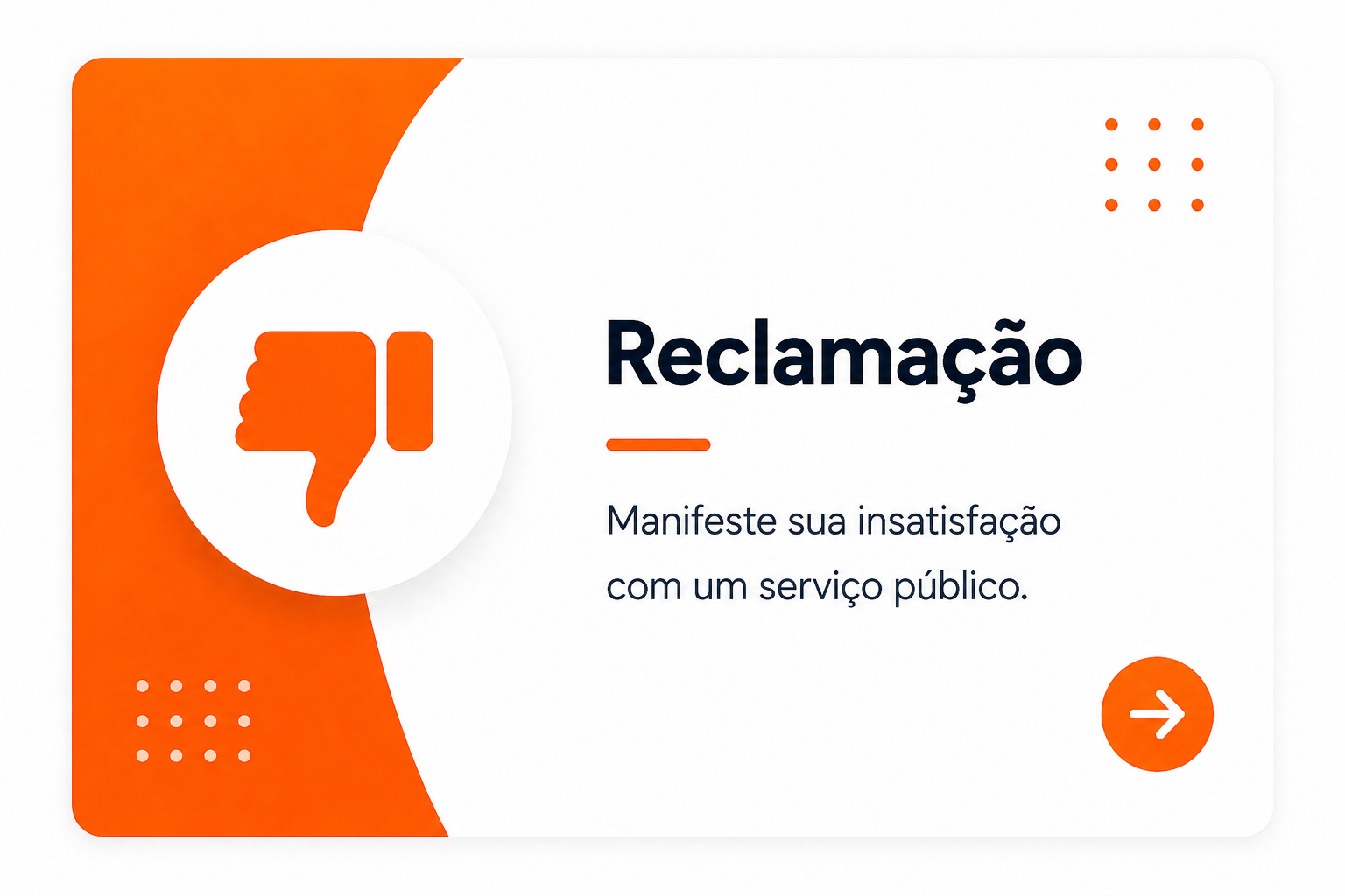 Registrar Reclamação