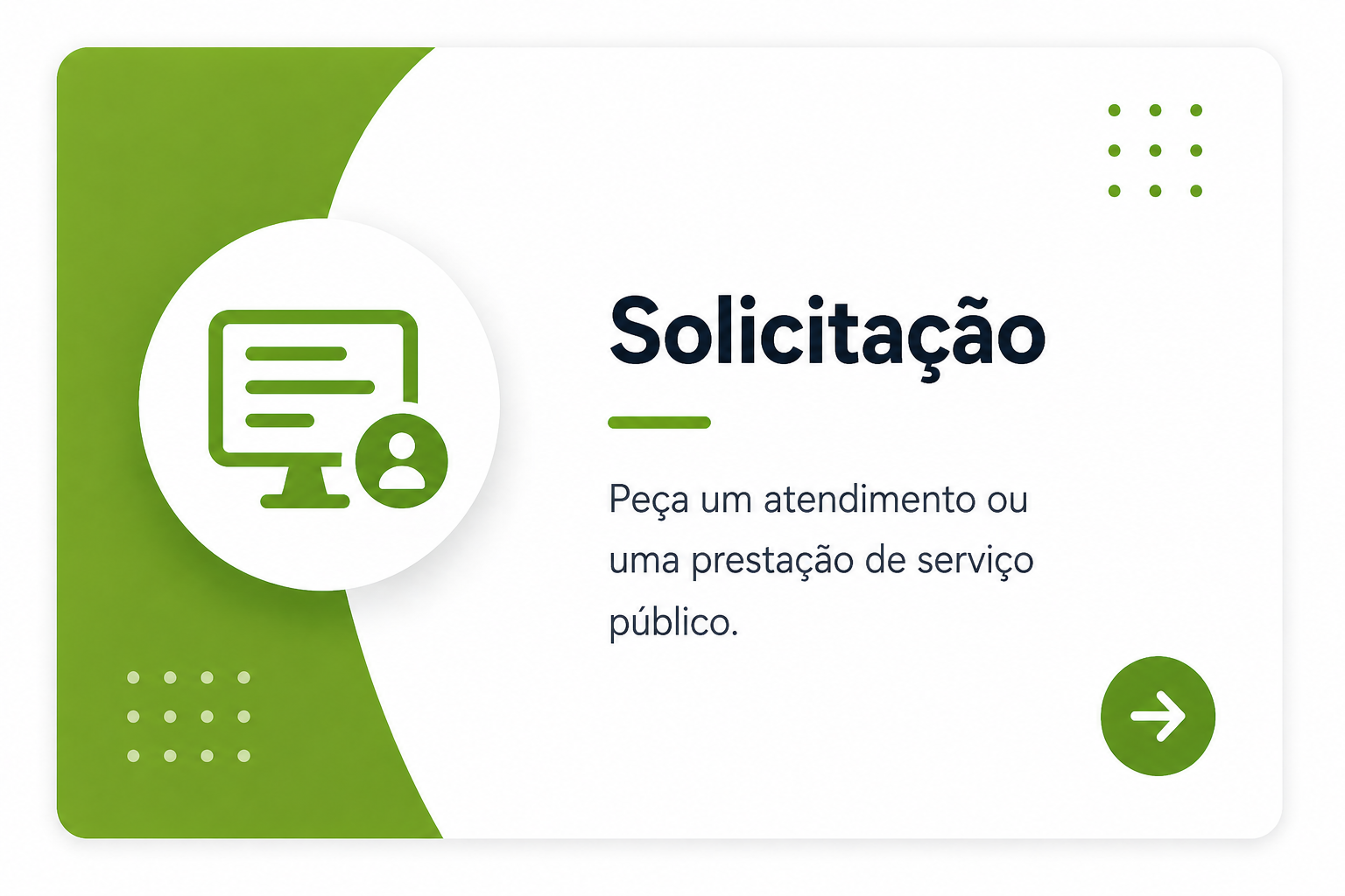 Registrar Solicitação